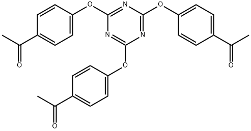 2,4,6-tris(4-formylphenoxy)-1,3,5-triazine Structure