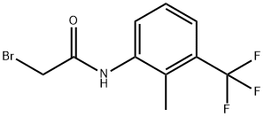 Acetamide, 2-bromo-N-[2-methyl-3-(trifluoromethyl)phenyl]- Structure
