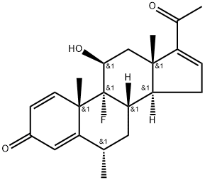 Fluorometholone Impurity F Structure