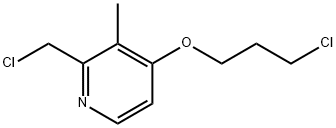 Pyridine, 2-(chloromethyl)-4-(3-chloropropoxy)-3-methyl- Structure