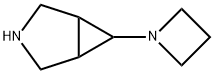 3-Azabicyclo[3.1.0]hexane, 6-(1-azetidinyl)- Structure