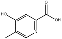 2-Pyridinecarboxylic acid, 4-hydroxy-5-methyl- Structure