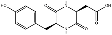 cyclo(Tyr-Asp) Structure