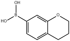 Boronic acid, B-(3,4-dihydro-2H-1-benzopyran-7-yl)- Structure