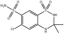 Hydrochlorothiazide Impurity Q Structure