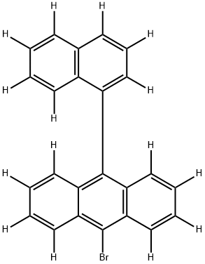 9-Bromo-10-(1-naphthalenyl-2,3,4,5,6,7,8-d7)anthracene-1,2,3,4,5,6,7,8-d8 Structure