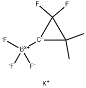 potassium (2,2-difluoro-3,3-dimethylcyclopropyl)trifluoroboranuide Structure