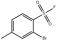Benzenesulfonyl fluoride, 2-bromo-4-methyl- Structure
