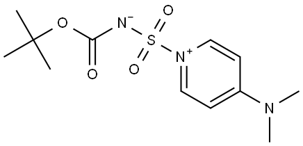 tert-butyl ((4-(dimethyl-l4-azanylidene)pyridin-1(4H)-yl)sulfonyl)carbamate Structure
