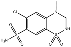 Hydrochlorothiazide Impurity O Structure