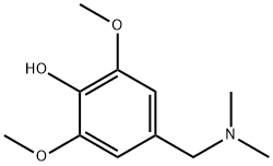 2,6-dimethoxy-4-<(N,N-dimethylamino)methyl>phenol Structure