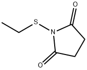 2,5-Pyrrolidinedione, 1-(ethylthio)- Structure