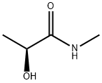 Propanamide, 2-hydroxy-N-methyl-, (2S)- Structure
