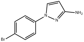 1H-Pyrazol-3-amine, 1-(4-bromophenyl)- Structure