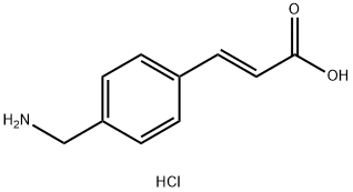 2-Propenoic acid, 3-[4-(aminomethyl)phenyl]-, hydrochloride, (E)- (9CI) Structure