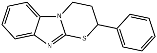 2H-[1,3]Thiazino[3,2-a]benzimidazole, 3,4-dihydro-2-phenyl- Structure