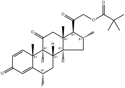 Fluocortolone Pivalate EP Impurity C Structure