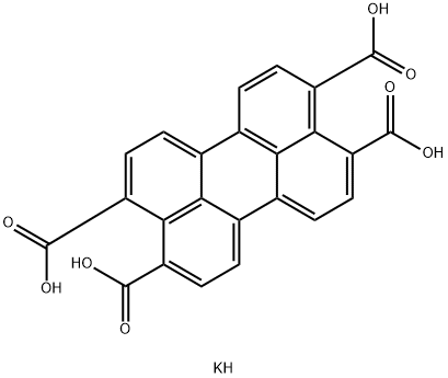 3,4,9,10-Perylenetetracarboxylic acid, potassium salt (1:4) Structure