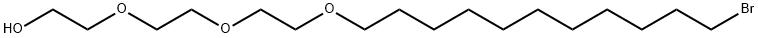Ethanol, 2-[2-[2-[(11-bromoundecyl)oxy]ethoxy]ethoxy]- Structure