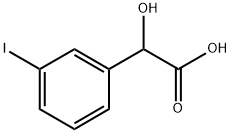 3-iodomandelic acid Structure