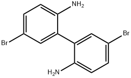 [1,1'-Biphenyl]-2,2'-diamine, 5,5'-dibromo- Structure