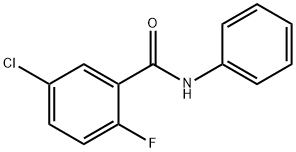 Benzamide, 5-chloro-2-fluoro-N-phenyl- Structure
