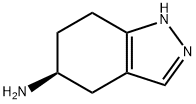 1H-Indazol-5-amine, 4,5,6,7-tetrahydro-, (5S)- Structure