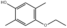 Phenol, 4-ethoxy-2,5-dimethyl- Structure