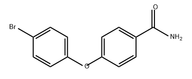 Benzamide, 4-(4-bromophenoxy)- Structure