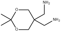 1,3-Dioxane-5,5-dimethanamine, 2,2-dimethyl- Structure