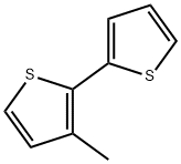 2,2'-Bithiophene, 3-methyl- Structure