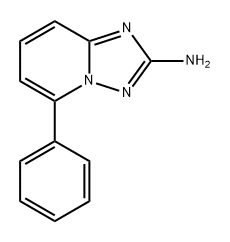 [1,2,4]Triazolo[1,5-a]pyridin-2-amine, 5-phenyl- Structure