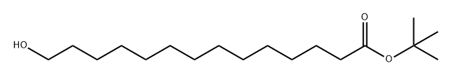 Tetradecanoic acid, 14-hydroxy-, 1,1-dimethylethyl ester