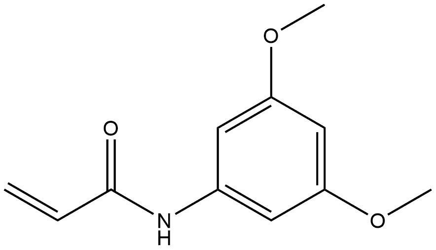 N-(3,5-Dimethoxyphenyl)-2-propenamide Structure