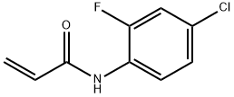 2-Propenamide, N-(4-chloro-2-fluorophenyl)- Structure
