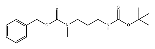 Carbamic acid, N-[3-[[(1,1-dimethylethoxy)carbonyl]amino]propyl]-N-methyl-, phenylmethyl ester