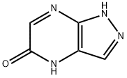 5H-Pyrazolo[3,4-b]pyrazin-5-one, 1,4-dihydro- Structure