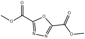 1,3,4-Oxadiazole-2,5-dicarboxylic acid, 2,5-dimethyl ester Structure