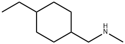 Cyclohexanemethanamine, 4-ethyl-N-methyl- Structure