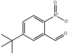 2-nitro-5-tert-butylbenzaldehyde Structure