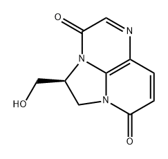 3H,8H-2a,5,8a-Triazaacenaphthylene-3,8-dione, 1,2-dihydro-2-(hydroxymethyl)-, (2S)- Structure