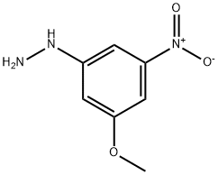 Hydrazine, (3-methoxy-5-nitrophenyl)- Structure