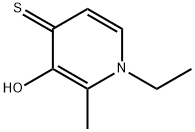 1-ethyl-3-hydroxy-2-methyl-1,4-dihydropyridine-4 -thione Structure