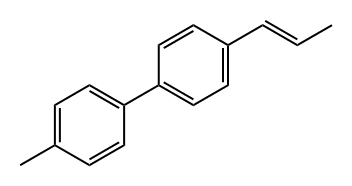 1,1'-Biphenyl, 4-methyl-4'-(1E)-1-propen-1-yl- Structure