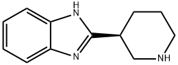 1H-Benzimidazole, 2-(3S)-3-piperidinyl- Structure