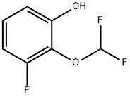 2-(Difluoromethoxy)-3-fluorophenol Structure