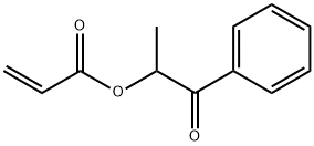 1-oxo-1-phenylpropan-2-yl acrylate Structure