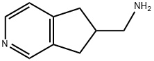 1-{5H,6H,7H-cyclopenta[c]pyridin-6-yl}methanami ne Structure