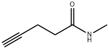 4-Pentynamide, N-methyl- Structure