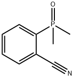 Benzonitrile, 2-(dimethylphosphinyl)- Structure